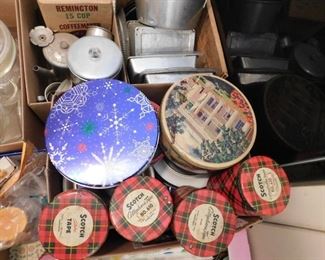 Assorted Old Tins