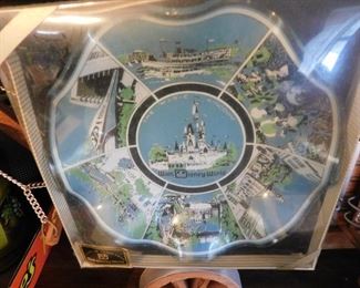 Vintage Walt Disney World Souvenir Ashtray in Original Box