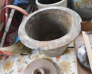 N.C. Pottery Cream Risers