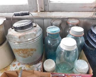 Blue Ball Jars