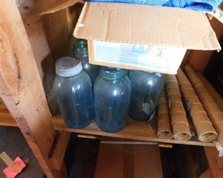 Blue Ball Jars