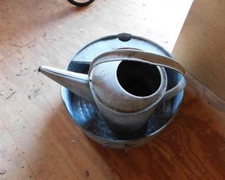 Old Galvanized Watering Can