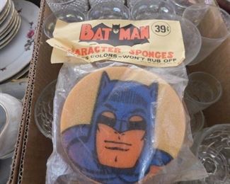 Old Batman Sponge in Original Package