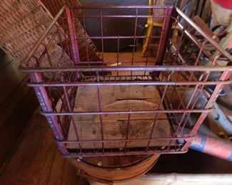 Wire Milk Crate