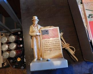 Old Uncle Sam Lamp