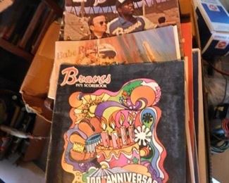1970's Braves Baseball Programs