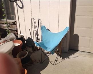 Retro lawn chairs