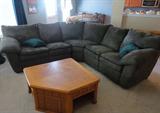Ashley Furniture Rising Coffee Table $125 AND 25% OFF ON SATURDAY EXCELLENT CONDITION and Recliner Sectional $300 ON SATURDAY AT 9AM