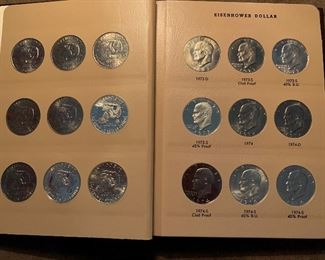 Eisenhower *Silver Dollar Book Set