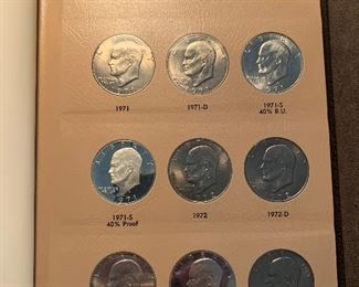 Eisenhower *Silver Dollar Book Set