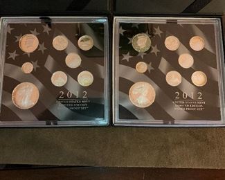 2012 Silver Coin Box Set