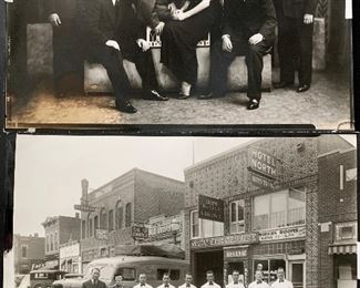 Andy Fisk Tire Band Antique Photo - Norfolk NE