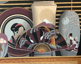 1970's Vintage Franco Mid-Century Painting