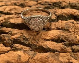 Vintage Gold and Diamond Ring