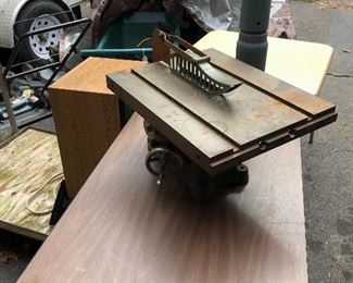 Antique table saw