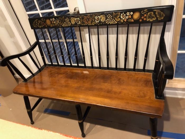 Vintage Nichols and Stone bench