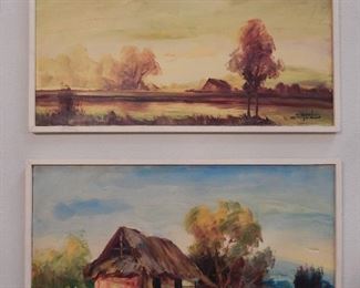 Original Oil Paintings by Colombian Artist Sequndo Agelvis