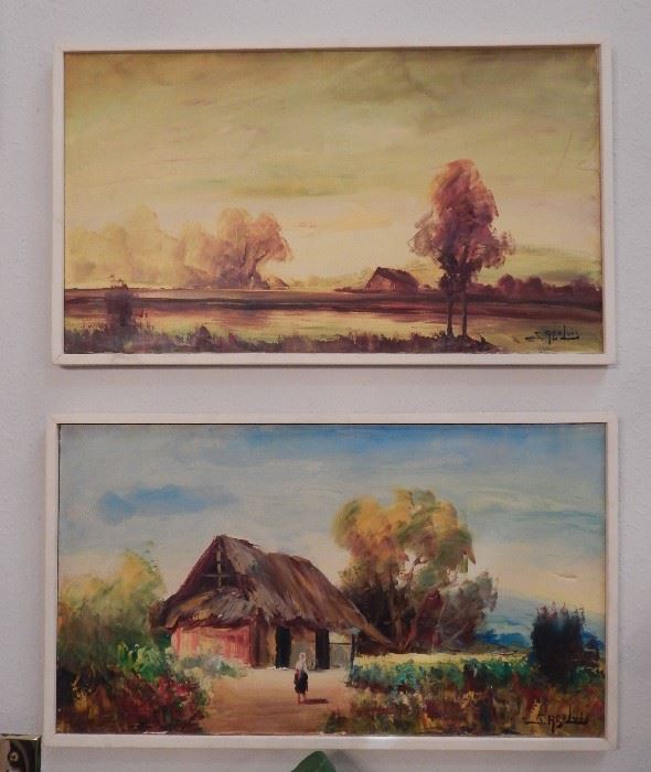 Original Oil Paintings by Colombian Artist Sequndo Agelvis