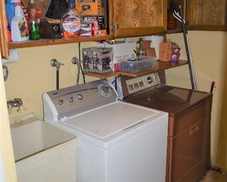 Laundry access to garage
