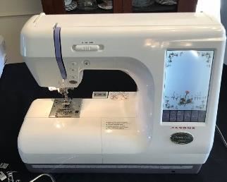 Janome Memory Craft- Sewing Embroidery Machine.
Include accessories, extensions and embroidery memory cards.