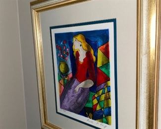 LINDA LE KINFF LITHOGRAPH
