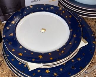 GALAXY FINE PORCELAIN PLATES