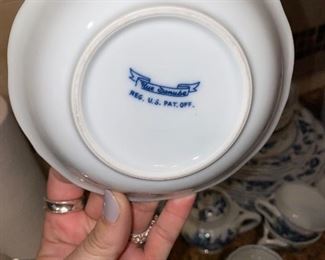 VINTAGE BLUE DANUBE CHINA