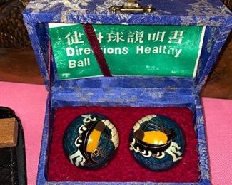 VINTAGE CHINESE MEDITATION BALLS