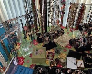 HUGE SELECTION OF COSTUME JEWELRY