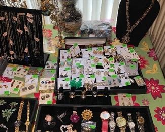 HUGE SELECTION OF COSTUME JEWELRY