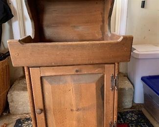 Antique dry sink
