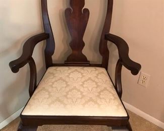 Henkel Harris Dining Room Upholstered Arm Chair 