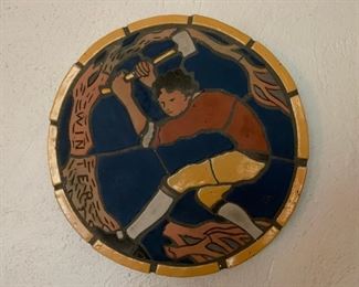 Moravian Pottery and Tile Works, Season's Mosaics, Set of Four