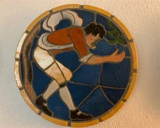 Moravian Pottery and Tile Works, Season's Mosaics, Set of Four