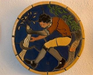 Moravian Pottery and Tile Works, Season's Mosaics, Set of Four
