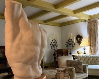 Laocoon Torso, of Laocoon and His Sons, One of the greatest works of ancient Greek sculptures, resides at the Vatican
