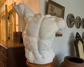 Laocoon Torso, of Laocoon and His Sons, One of the greatest works of ancient Greek sculptures, resides at the Vatican