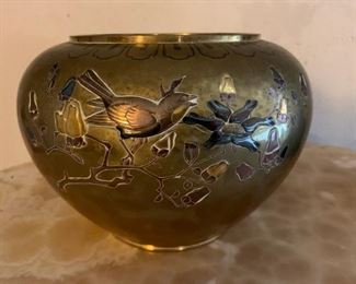 Japanese Meiji Period Bronze Vase