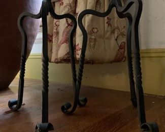 Floor Standing Wrought Iron Candle Holders