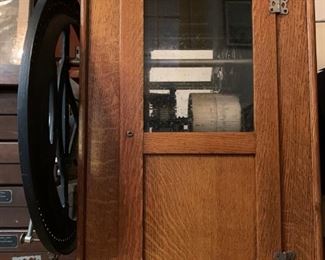 United Shoe Manufacturing Corp Beverly, MA Time Clock from International Time Recording Co
