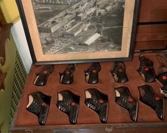 Shoe Salesman Sample Case from The United Shoe Manufacturing Corp Beverly, MA, Known Locally as "The Shoe"