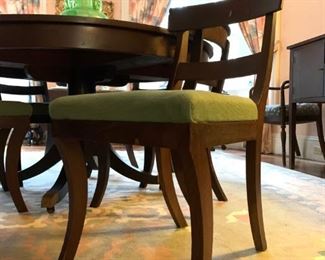 Rounded Back Mahogany Side Chairs