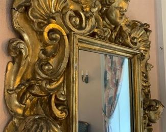 Carved Giltwood Mirror