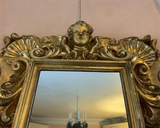 Carved Giltwood Mirror