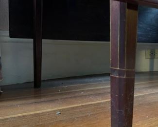 Sheraton Style Inlaid Gate Leg Table