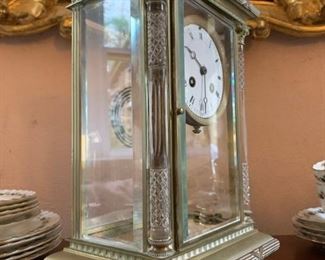 French Carriage Clock with Mercury Weight