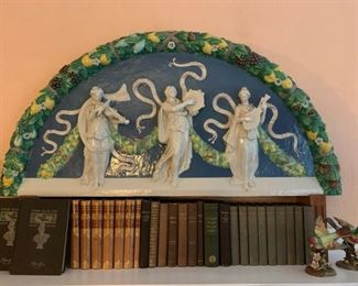 In the Style of Della Robbia, Three Musicians