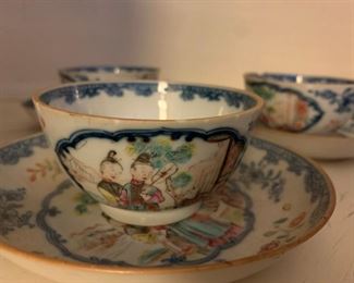 Chinese Export Tea Cups
