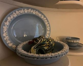 Wedgwood Blue Queensware