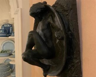 Bronze Museum Reproduction, The Tub, After Degas